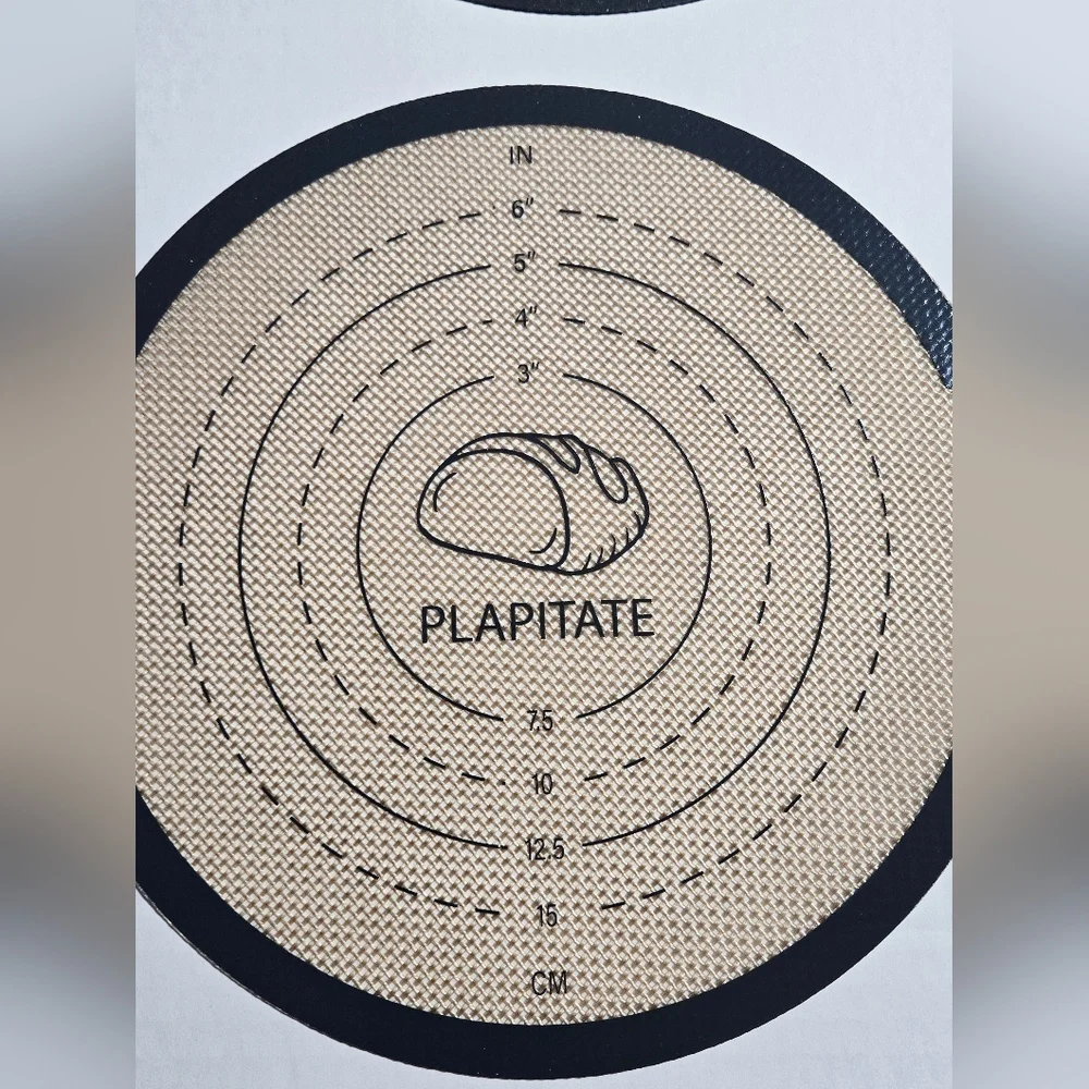 Sourdough Baking Mat Set w/ Measurement Guide Non Stick Silicone Dough Rolling